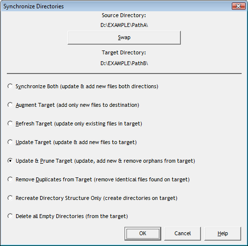 Directory Toolkit Synchronize Functions